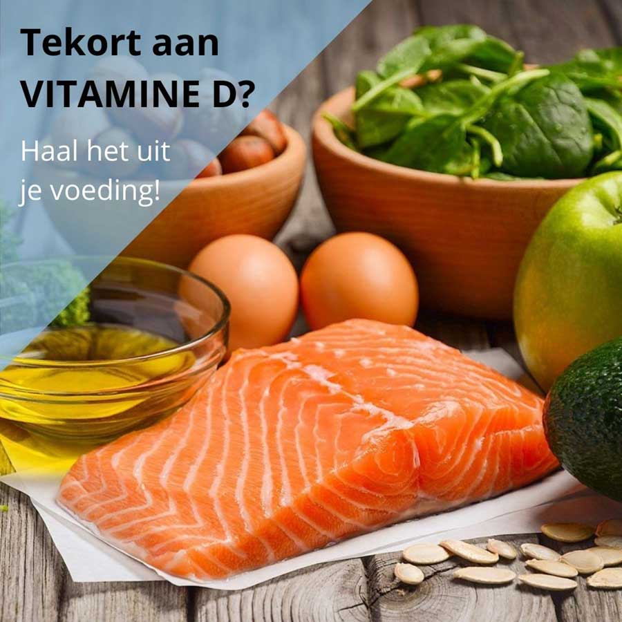 Vitamine D tekort, haal het uit je voeding